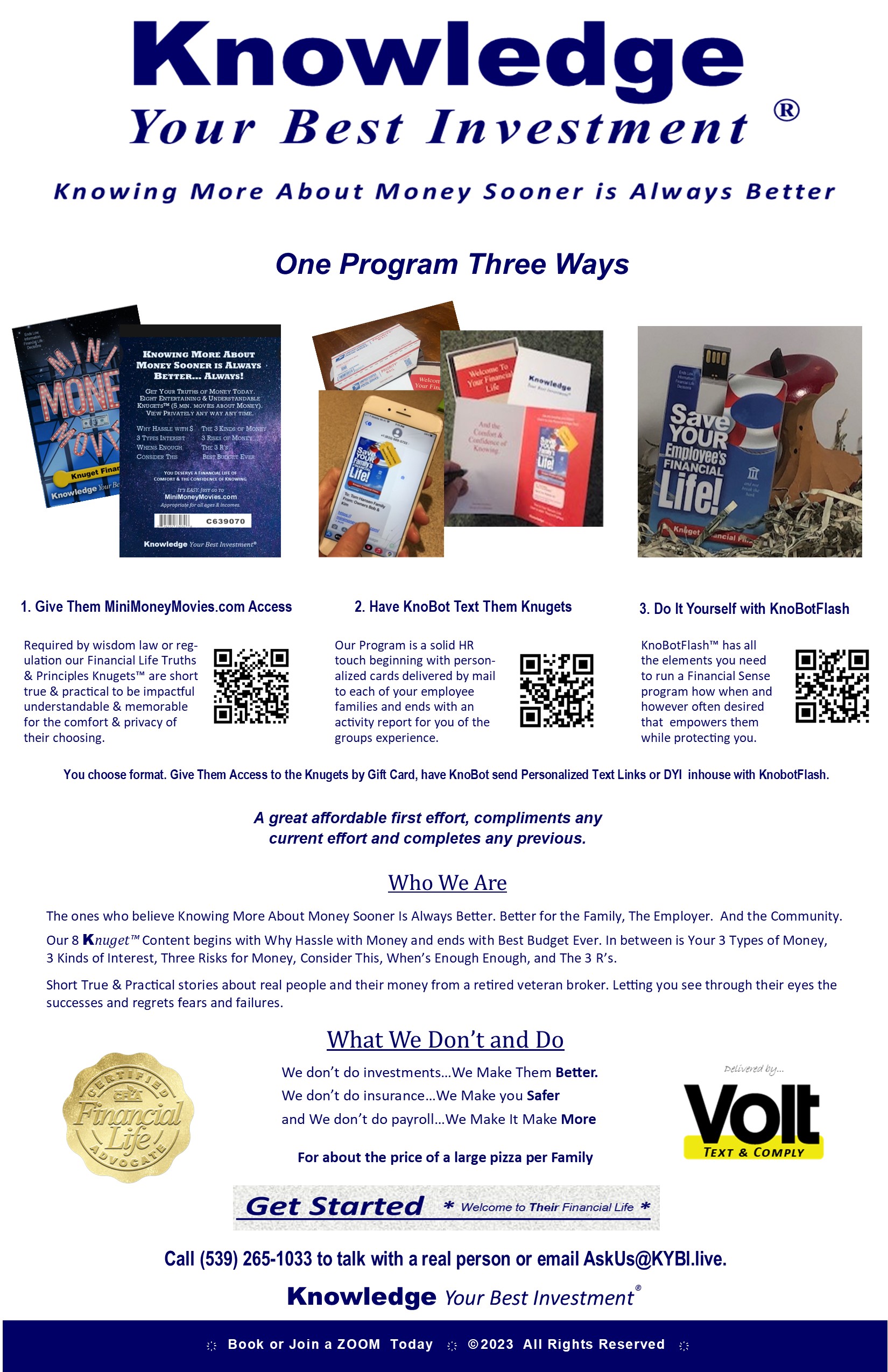 Knowledge, Your Best Investment Description